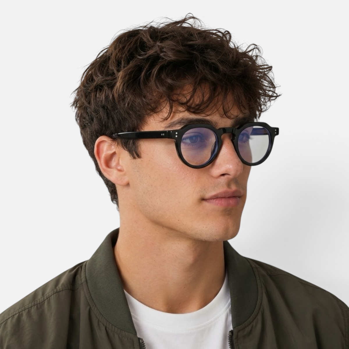 Savio Round Black